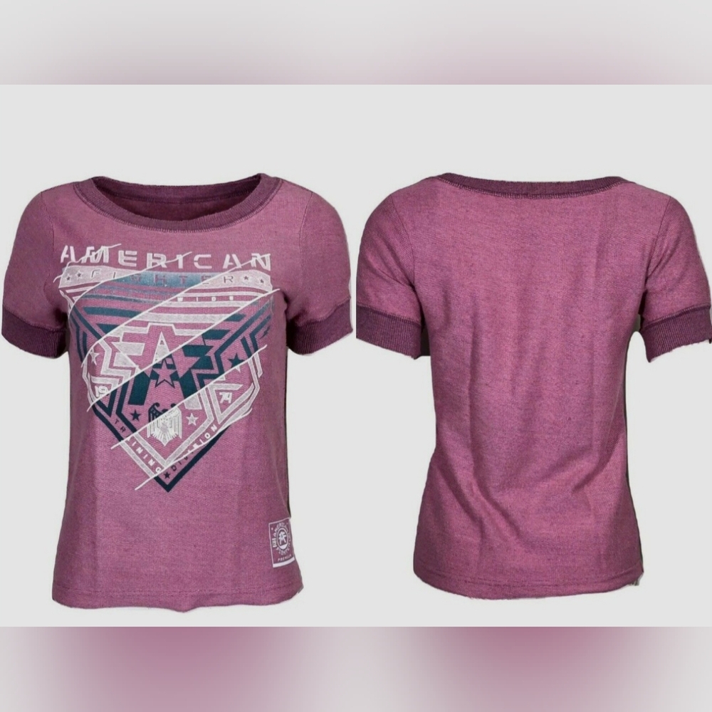 Nwt American Fighter Terry Cloth Tee Women Med